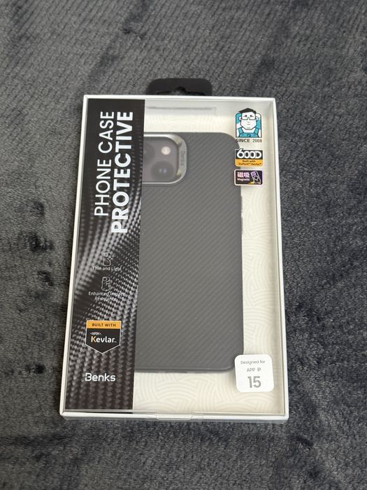 Idealne!!! Kevlarowe etui Benks iPhone 15