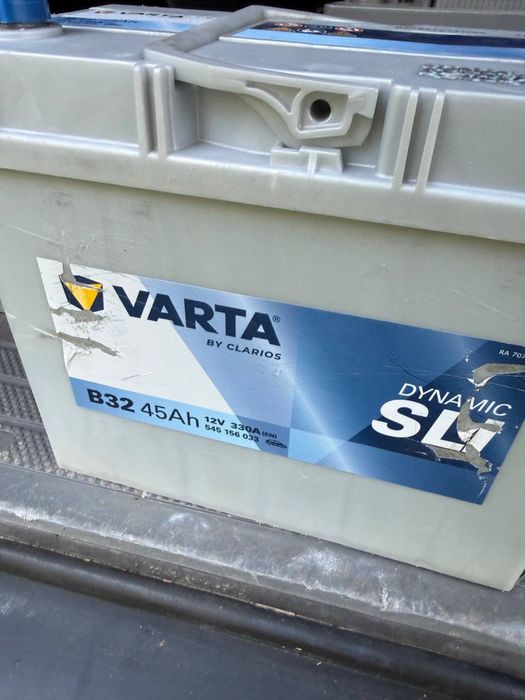 Акумулятор Varta B32 45Ah 12V 330A — новий, не підійшов