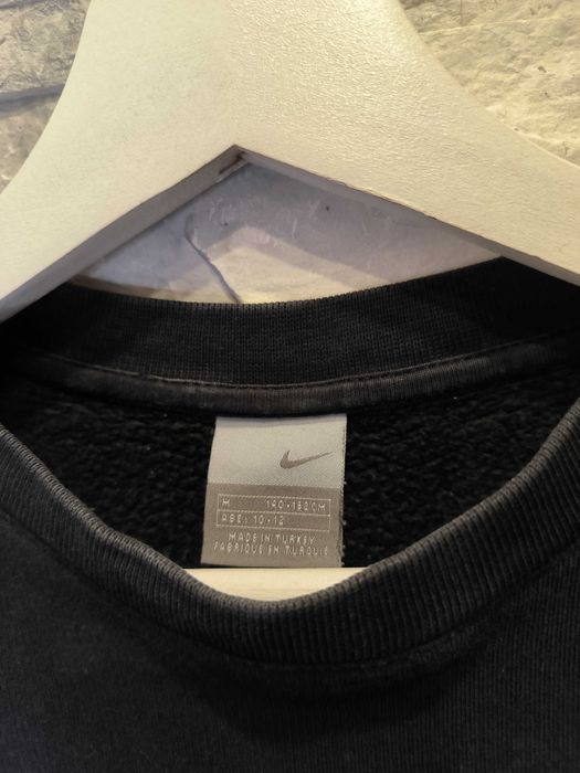 Bluza Nike Duże Logo Czarna Vintage