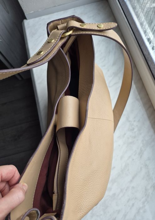 Шкіряна сумка John Lewis