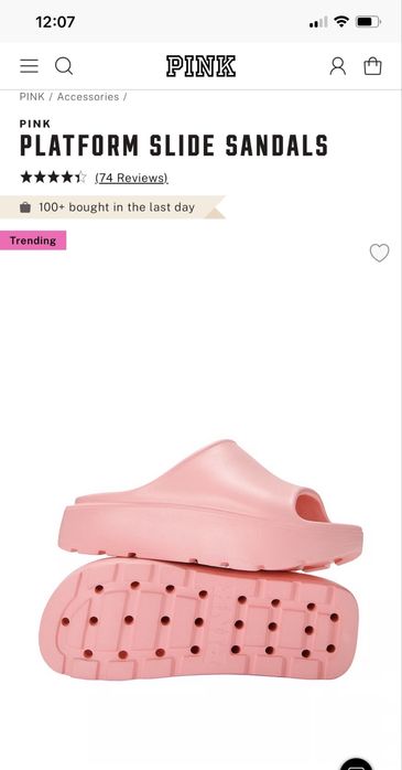 Шльопанці Pink ( victoria’s secret)