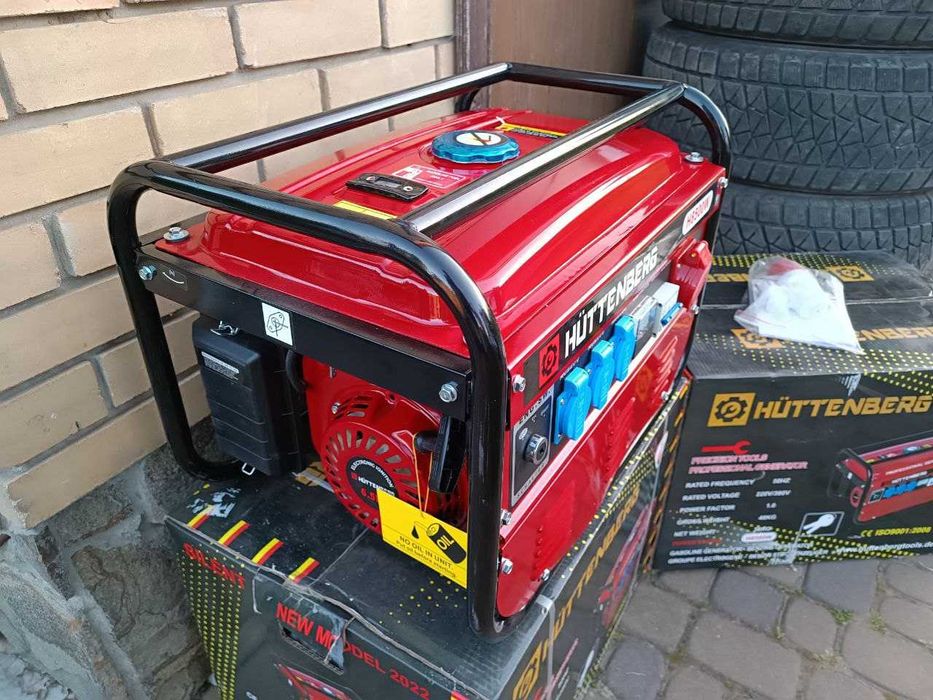 Генератор бензиновий Huttenberg H8500W