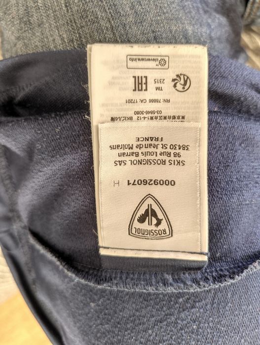 Rossignol bluza ¾ zip