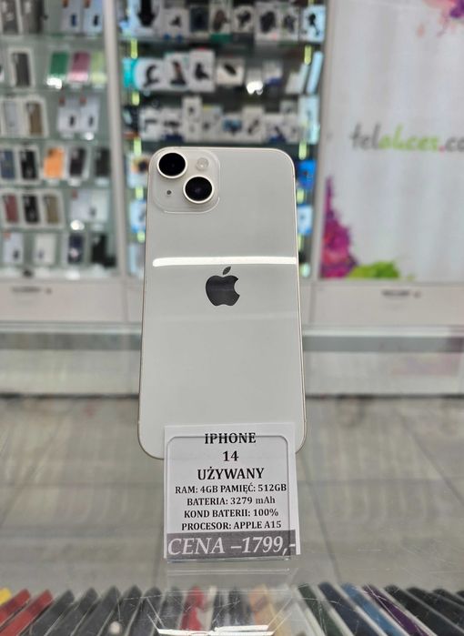 Iphone 14 512GB Bat 100% Telakces Felicity *Raty 0%