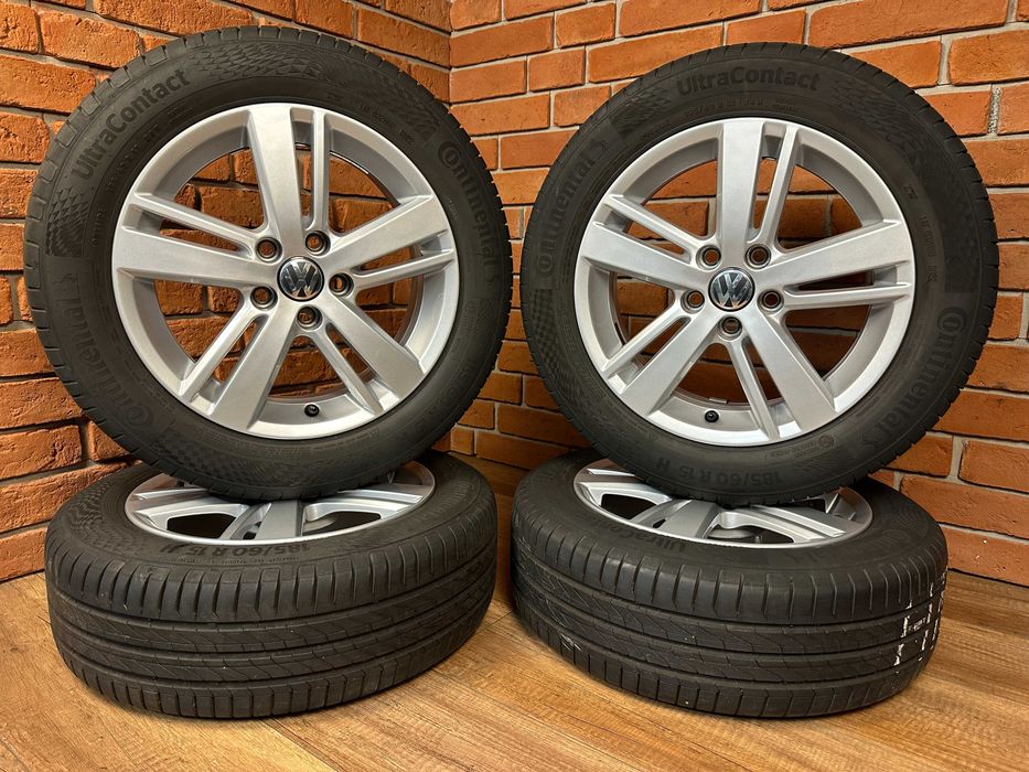 Koła Felgi 15 5x100 Volkswagen Polo Ibiza Fabia Letnie Ładne