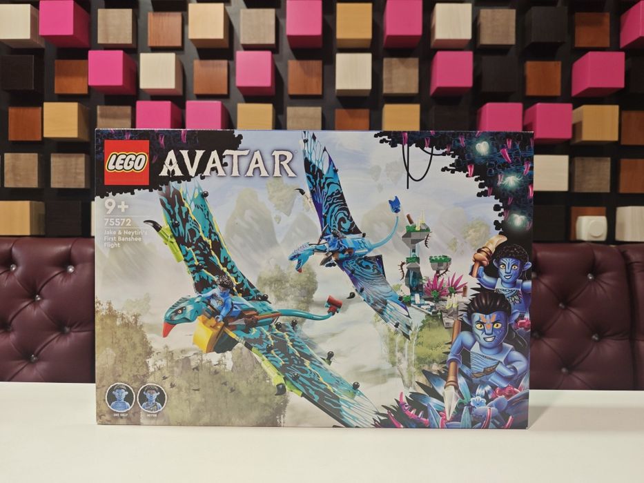 LEGO Avatar 75571 Нейтірі та Танатор проти Куарітча у скафандрі УМП. Аватар