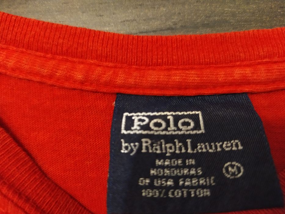 Oryginalna koszulka, long sleeve, długi rękaw z długim rękawem Ralph L