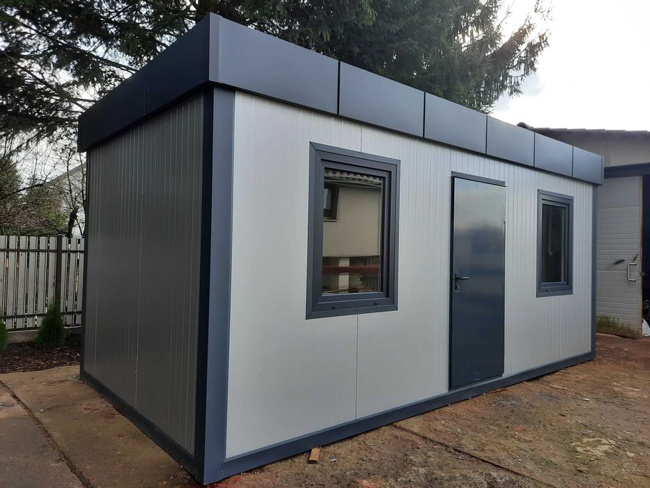 Kontener biurowy domek letniskowy pawilon kontenery