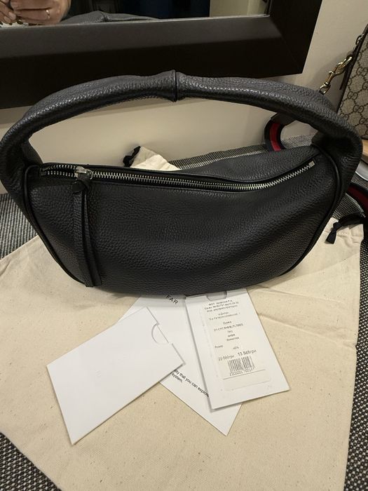 Новая кожанная сумка By Far Cush leather bag. Оригинал