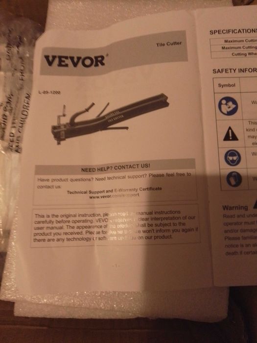 Cortador Azulejos. Oportunidade