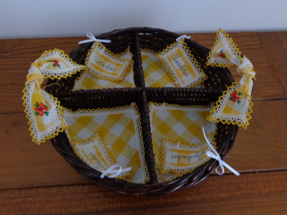 Cesto para aperitivos, artigo regional da Madeira