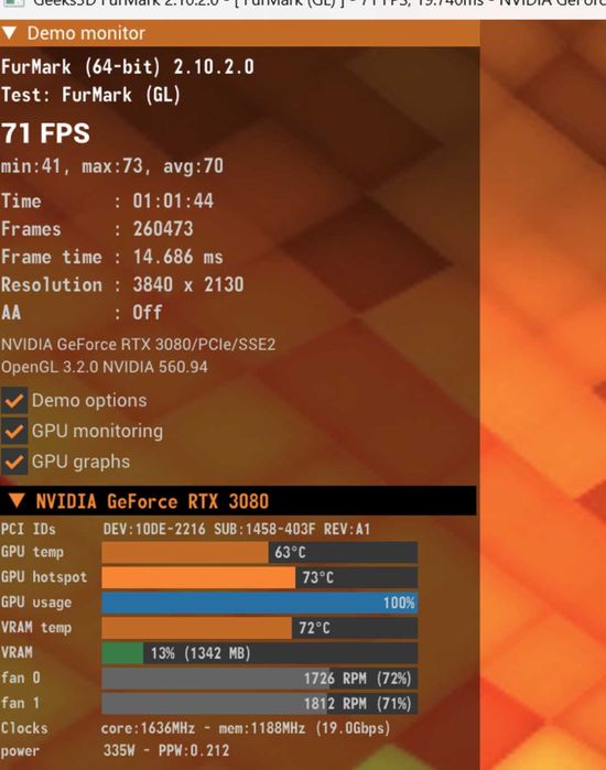Відеокарта GIGABYTE GeForce RTX 3080 GAMING OC 10G (GV-N3080GAMING OC-10GD)