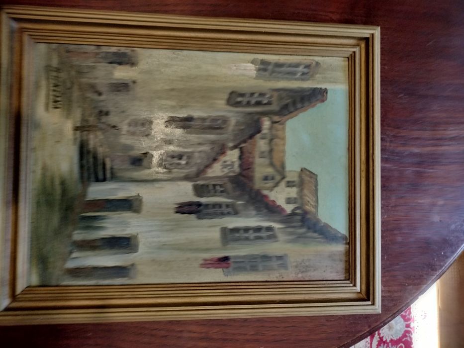 Quadros o óleo com assinatura A. Pereira