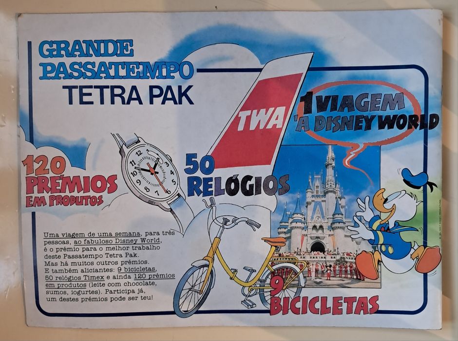 Walt Disney Caderneta de Cromos " Mickey Story"