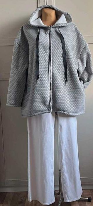 Big size Lux Luna Jesienna super kurtka Oversize