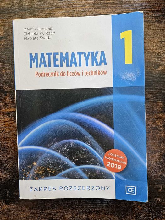 Matematyka 1 podręcznik liceum/technikum, zakres rozszerzony, 979/1/2019