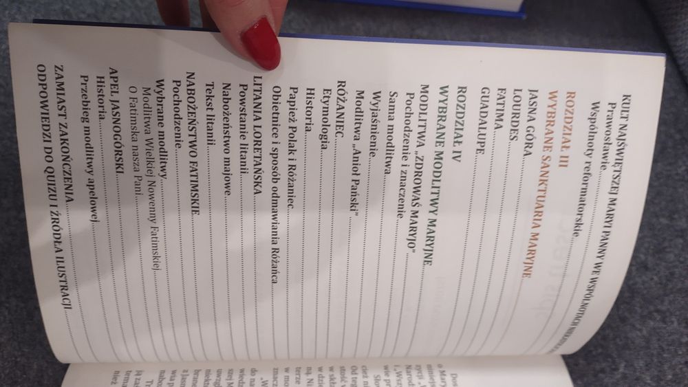 Książka Wszystko o Matce Bożej plus Ouiz