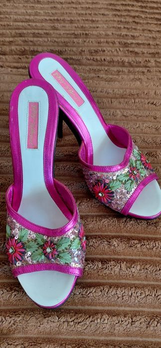 Нові вінтажні мюлі Betsey Johnson (Y2K / 2000s) — Розмір 39