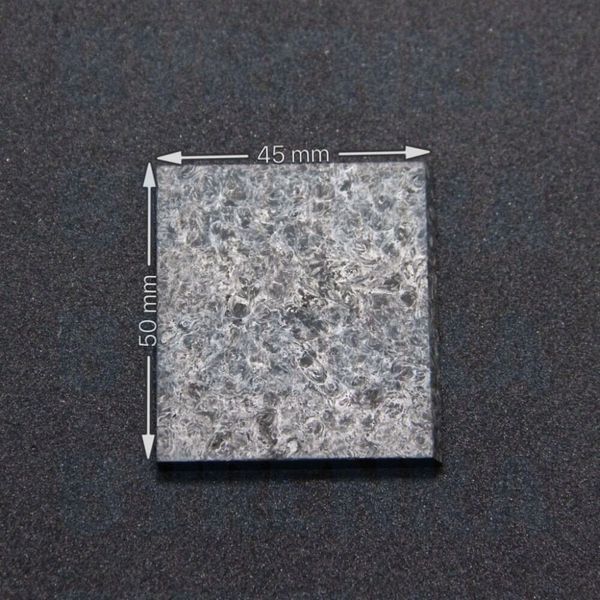 Лопатка пластина карбонітова 50х45х5 (сухий насос) /РЕМОНТНА/