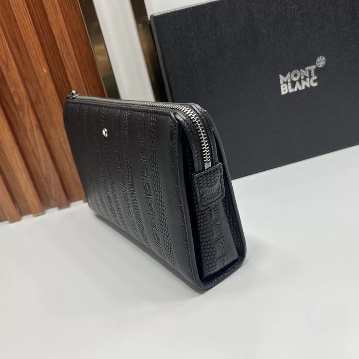 Клатч барсетка шкіряна montblanc