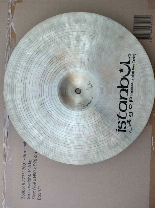 Prato Bateria Istambul Tradicional Thin Crash 16"