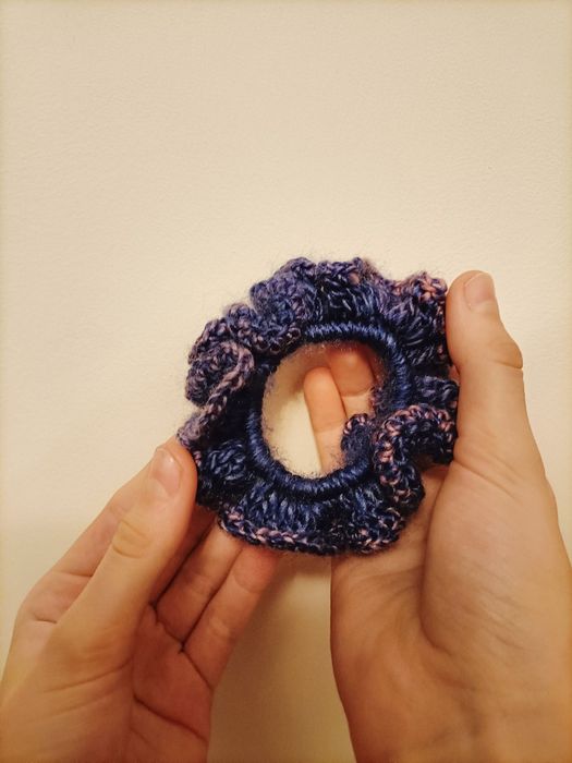 Scrunchie hand made ombre