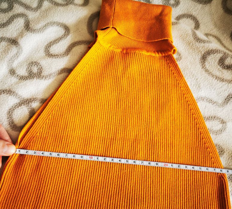 Топ  Zara в рубчик