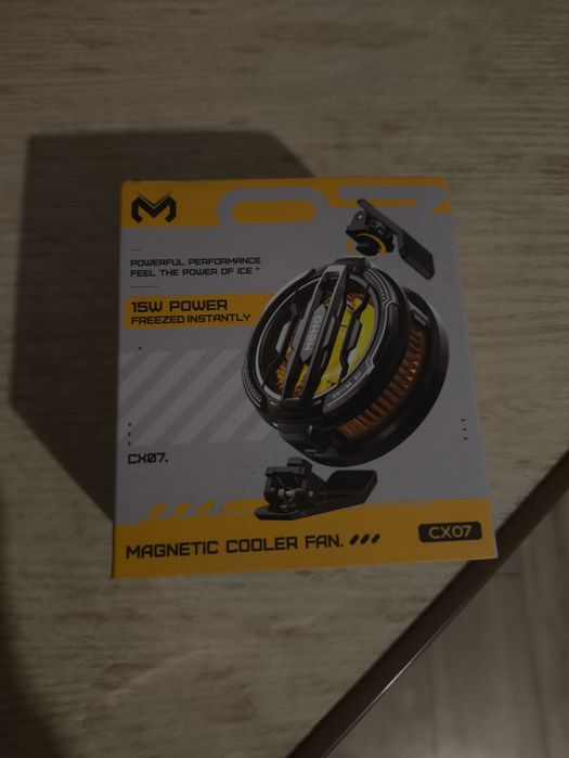 Кулер для телефону ігровий вентилятор MEMO CX07