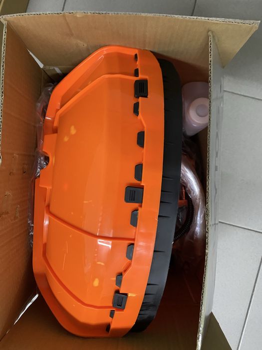 Rocadora a gasolina nova em caixa