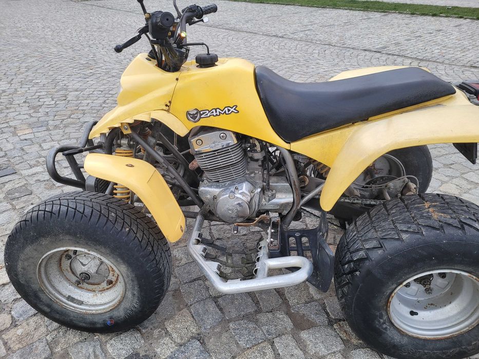 Quad SMC Barossa 250, zarejestrowany.