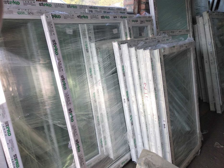 Пластиковые окна и двери Беляевка. ХИТ ЦЕНА, б/у нет Теплодар