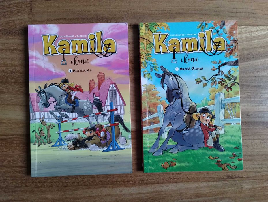 Kamila i Konie Lili Mesange Tom 1 i Tom 2