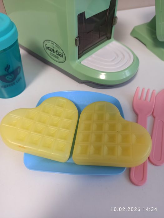 Іграшковий набір кав'ярня з підсвіткою звук світло