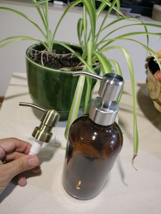 Doseadores em vidro Âmbar