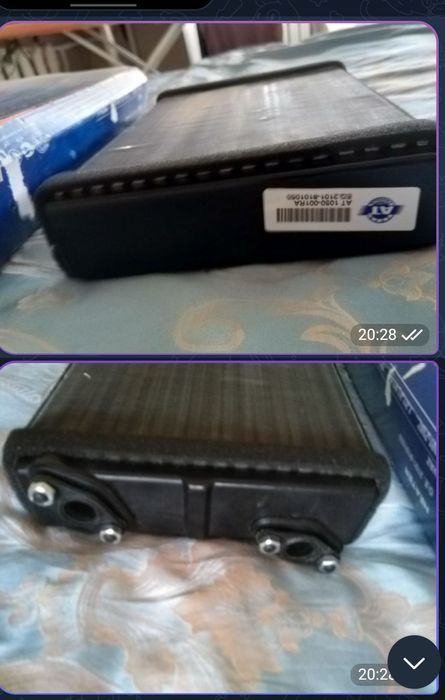 Радиатор алюминиевый на авто