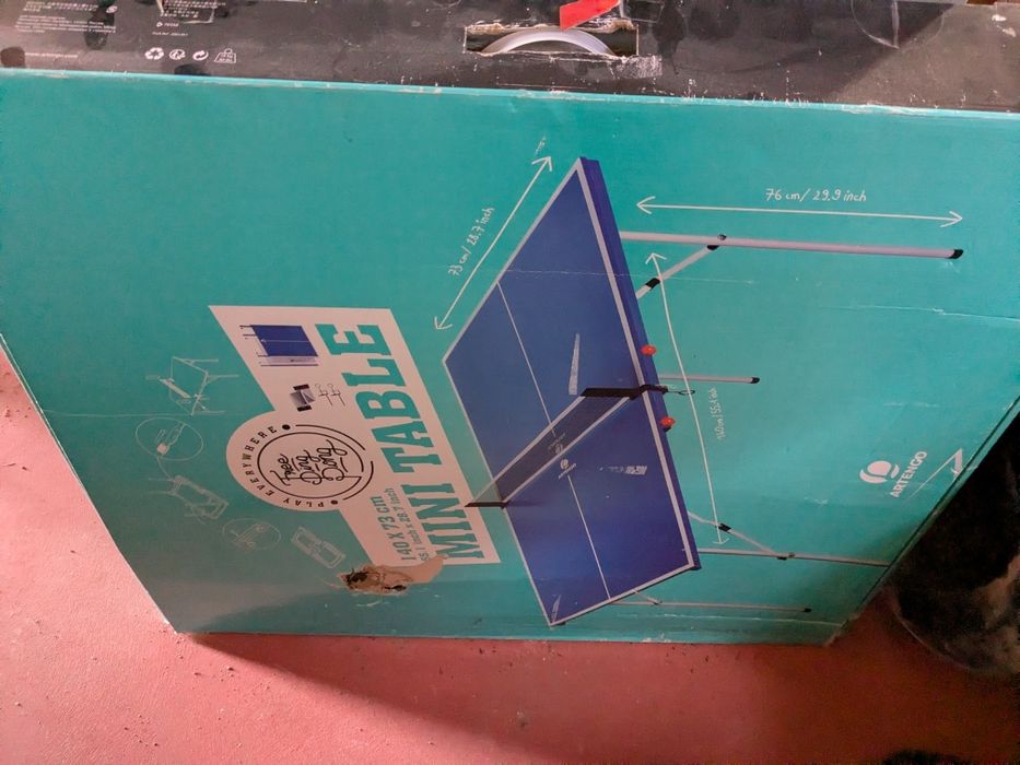 Mini mesa tenis de mesa