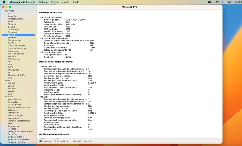 MacBook Pro 13” 2017 | i5 3.1GHz | 8GB | 256GB | Bateria nova