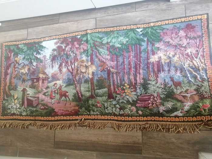 Gobelin, bieżniki inne prl vintage
