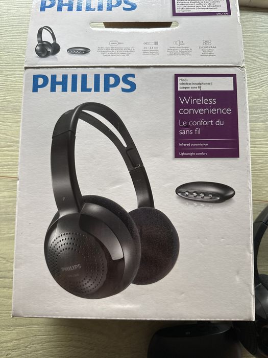 Auscultadores wireless Philips nunca usados