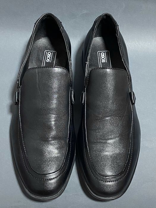 Туфли черные мужские 40 размер (UK7) Asos design свадебные