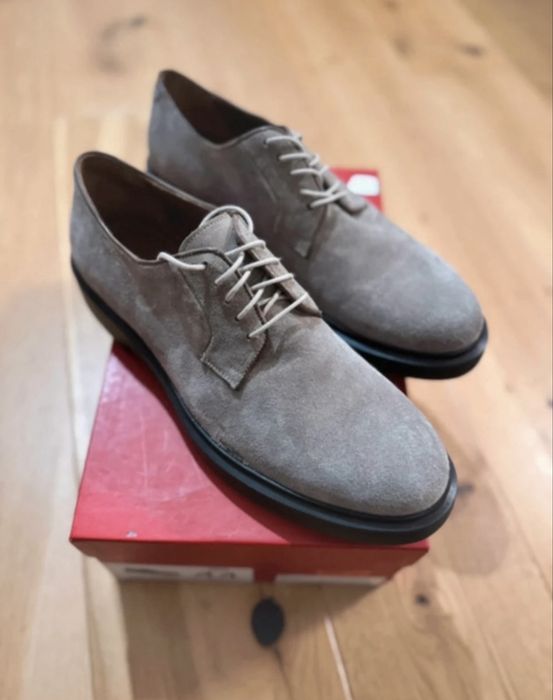Eleganckie skórzane buty typu derby r. 44 Vistula Red Nowe