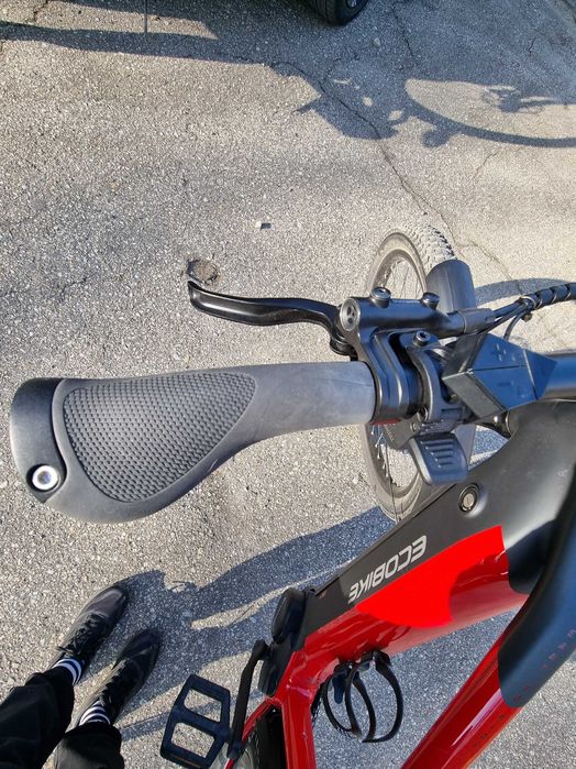 Rower elektryczny Ecobike RX500 suv 17 cali, faktura