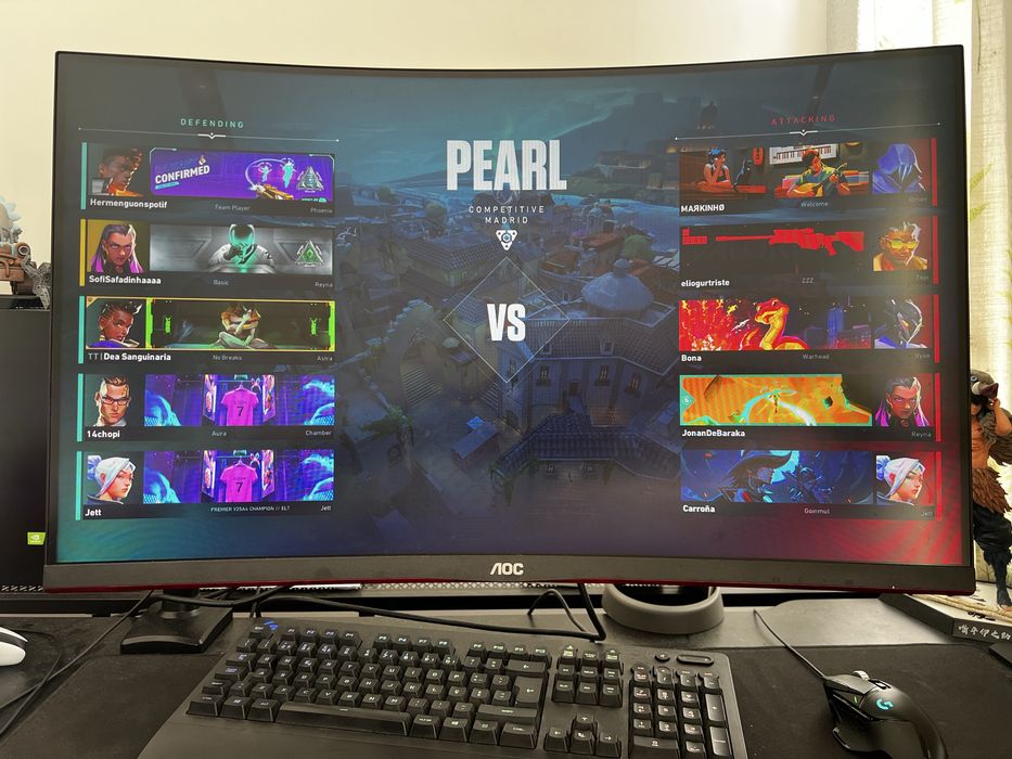 Monitor AOC 32” Curvo 244hz