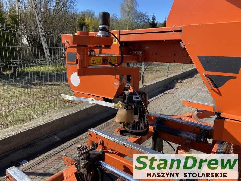 Trak taśmowy Wood-Mizer LT 70 z hydrauliką i korowarką 13m
