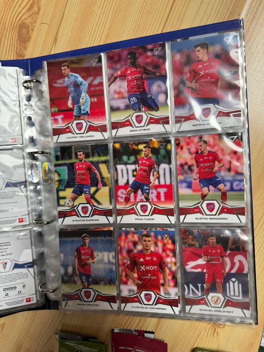 Album Sportzoo Ekstraklasa Seria 1 2024/2025 ponad 200 kart + dodatki