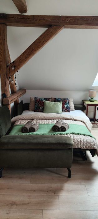 Dom ze starym ogrodem -niezwykłe miejsce na wypoczynek.