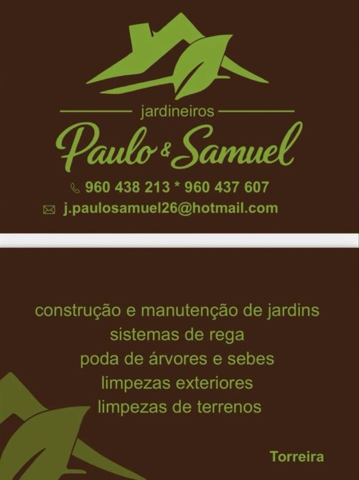 Jardineiros paulo e samuel