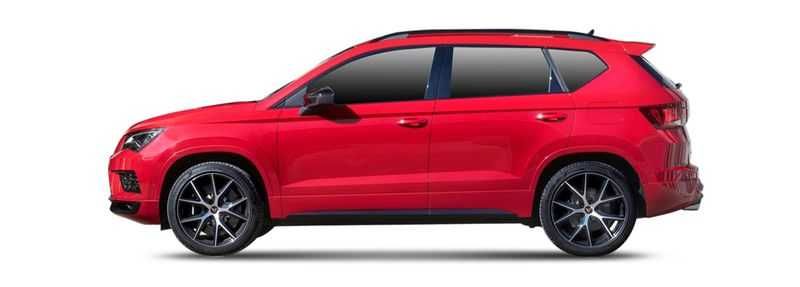 Bagażnik dachowy CUPRA ATECA SUV 2016 do 2024 Bazowy belki na Relingi