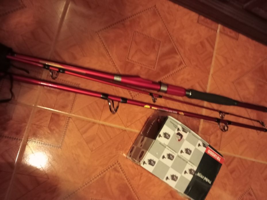 Cana e carreto pesca grossa