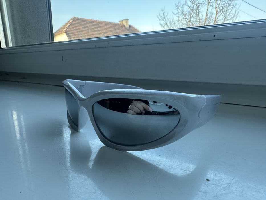 Okulary Y2k lustrzane